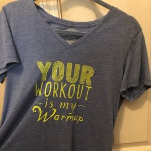 "Your Workout Is My Warmup"